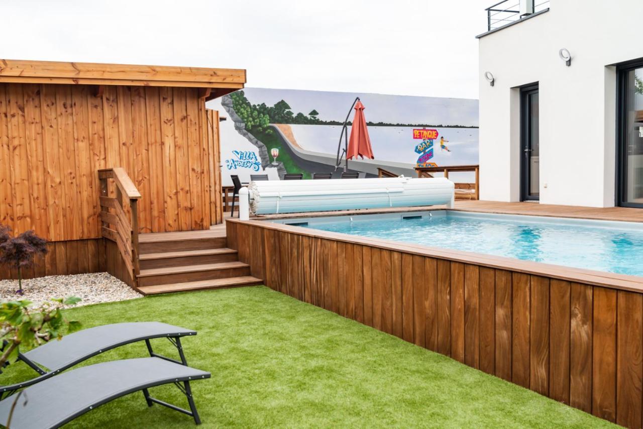 Frenchyhomes☆Villadeluxe☆Plage☆Piscine Andernos-les-Bains ภายนอก รูปภาพ