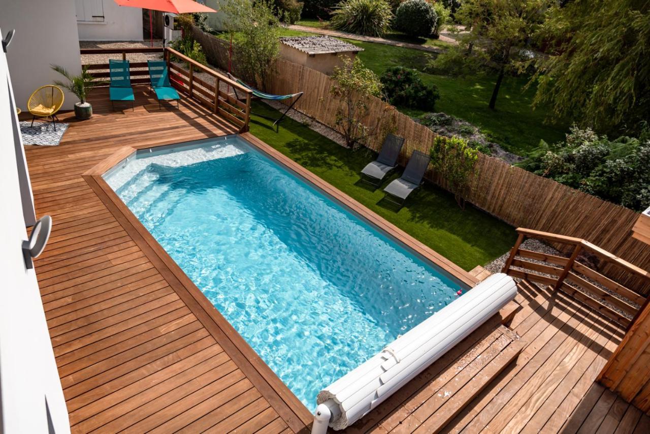 Frenchyhomes☆Villadeluxe☆Plage☆Piscine Andernos-les-Bains ภายนอก รูปภาพ